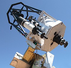 50-cm-Cassegrain-Teleskop im Ostraum
